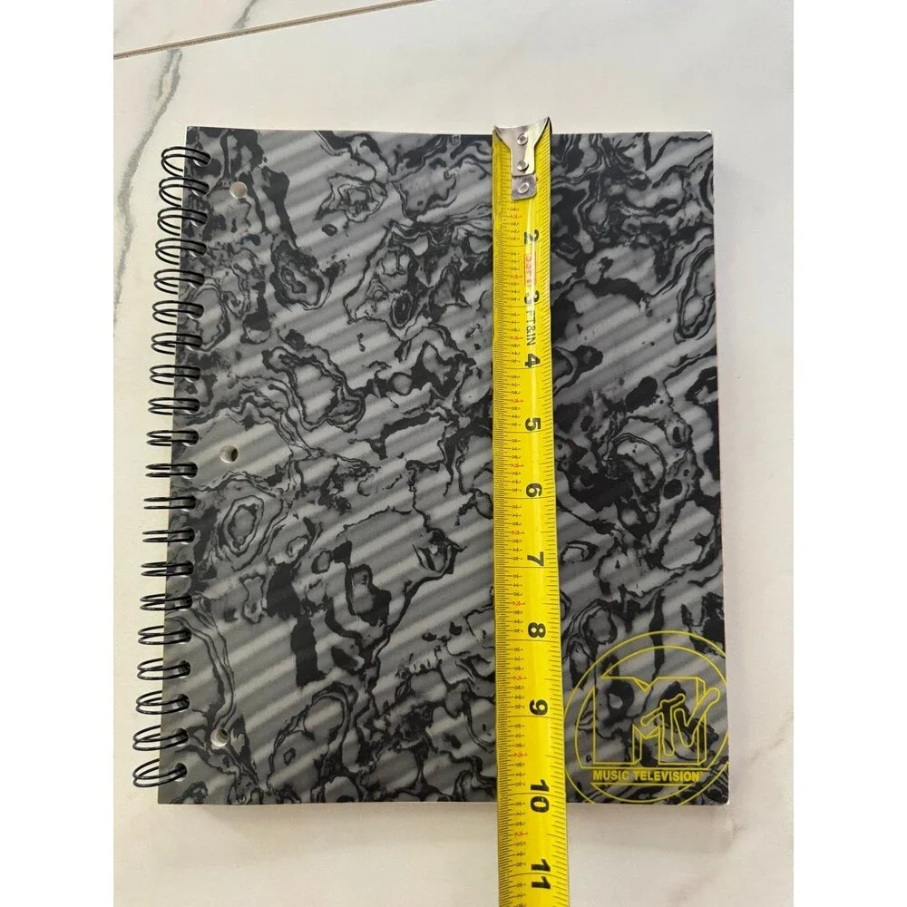 VTG 1997 MTV Spiral Bound Notebook Stuart Hall Music Television NEW Holographic